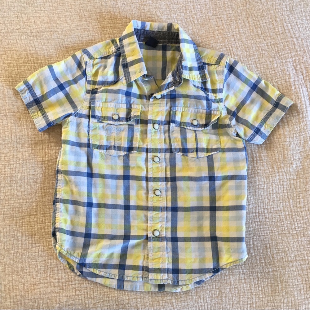 Baby Gap Toddler plaid shirt sleeve shirt